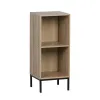 Полка MobleKit Коричневый Чёрный Металл Деревянный MDF 30 x 29 x 72 cm (3 штук)