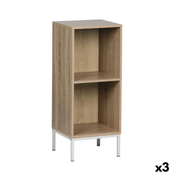 Полка MobleKit Белый Коричневый Металл Деревянный MDF 30 x 29 x 72 cm (3 штук)
