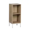Полка MobleKit Белый Коричневый Металл Деревянный MDF 30 x 29 x 72 cm (3 штук)