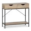 Satunnaiset huonekalut MobleKit Ruskea Musta 80 x 30 x 75 cm