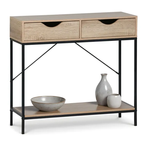 Sīkas mēbeles MobleKit Brūns Melns 80 x 30 x 75 cm