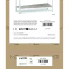 Occasional Furniture MobleKit White Brown 80 x 30 x 75 cm