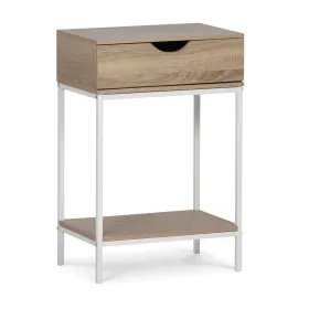 Occasional Furniture MobleKit White Brown 45 x 30 x 68 cm Wood Metal