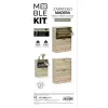 Тумба для обуви MobleKit Коричневый Чёрный Деревянный Металл 65 x 24 x 80 cm