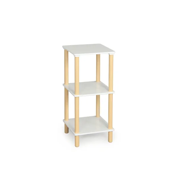 Полка MobleKit Белый Коричневый Деревянный 35 x 35 x 75 cm (2 штук)
