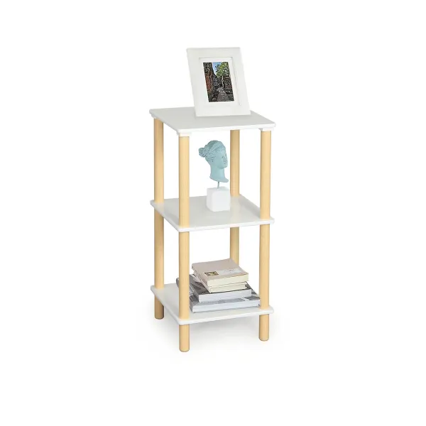 Полка MobleKit Белый Коричневый Деревянный 35 x 35 x 75 cm (2 штук)
