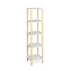 Shelves MobleKit White Wood 35 x 35 x 138 cm