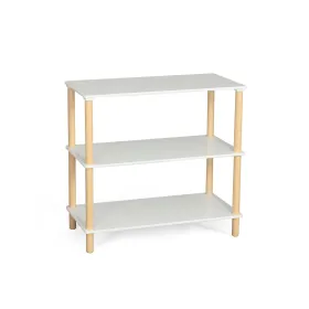 Lentyna MobleKit Balta Medžio 80 x 35 x 75 cm