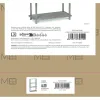 Полка MobleKit Коричневый Серебристый Деревянный Сталь 60 x 29,5 x 112 cm (2 штук)