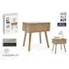 Ночной столик MobleKit Коричневый 40 x 30 x 45 cm (2 штук)