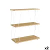 Полка MobleKit Белый Коричневый Деревянный Металл 60 x 30 x 71,2 cm (2 штук)