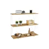 Полка MobleKit Белый Коричневый Деревянный Металл 80 x 30 x 71,2 cm (2 штук)
