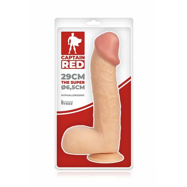 Realistic Dildo Captain Red 30 cm