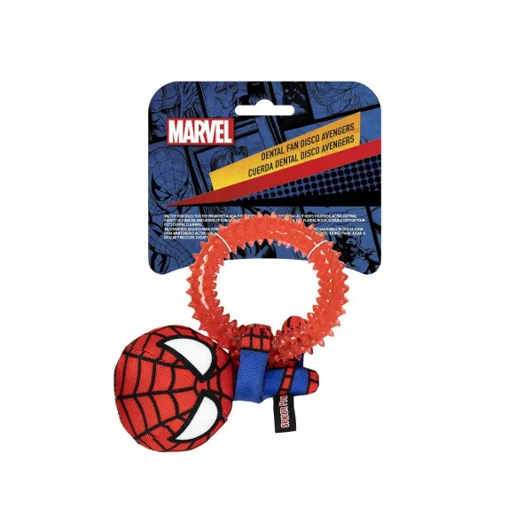 Košļājamā rotaļlieta suņiem Spider-Man   Sarkans 7,0 x 12,5 x 18,5 cm (4 gb.)