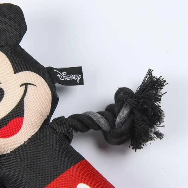 Dog toy Mickey Mouse Black 15,0 x 6,0 x 28,0 cm Plastic