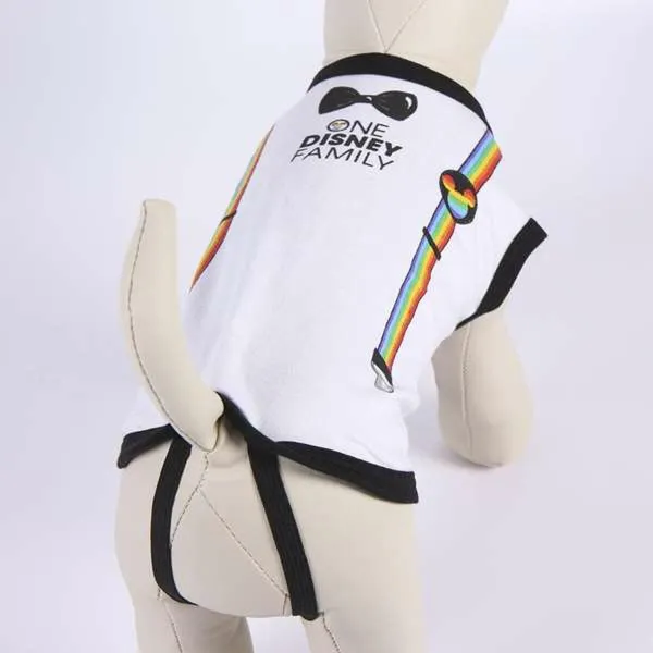 Šunų marškinėliai Disney Pride Balta