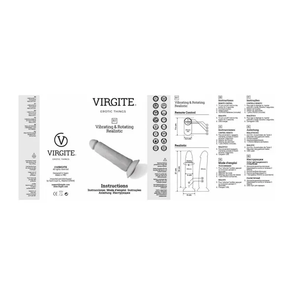 Realistic Vibrator Virgite