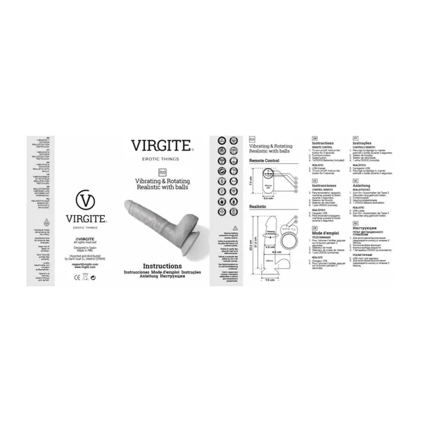 Realistic Vibrator Virgite