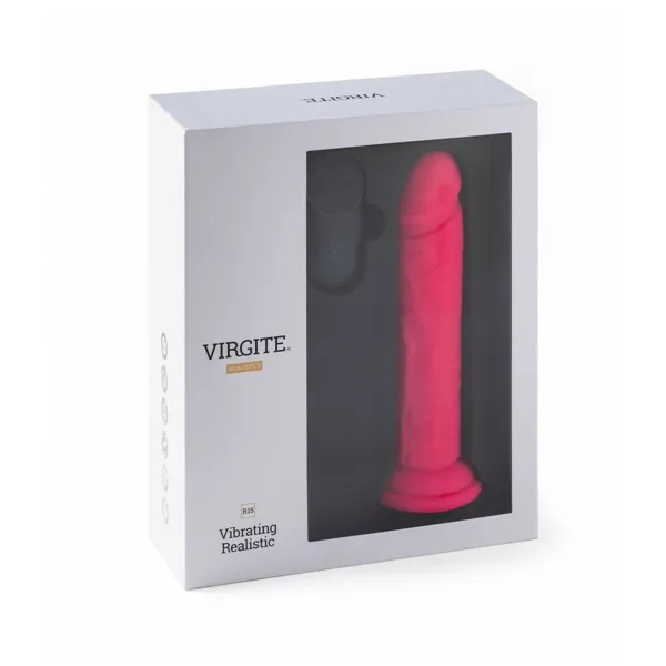 Realistic Vibrator Virgite Pink 16,5 cm