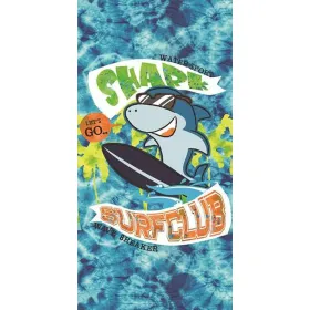 Mikropluošto rankšluostis Secaneta Sharklub 75 x 150 cm