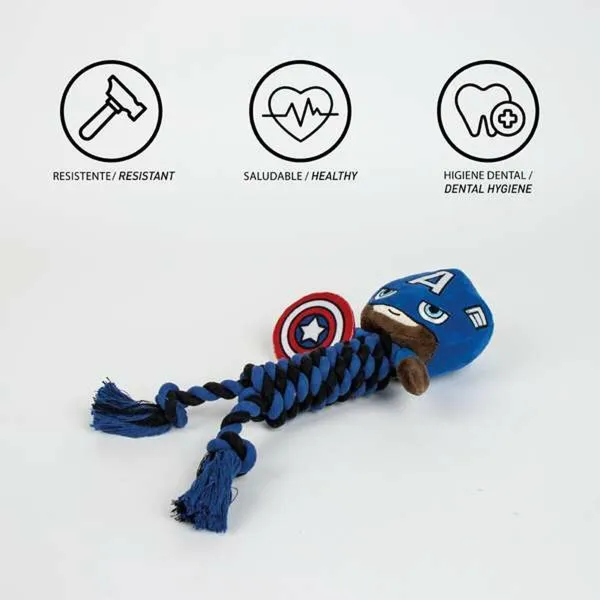 Прорезыватель для зубов для собак Marvel Синий 9,5 x 30 x 9,5 cm