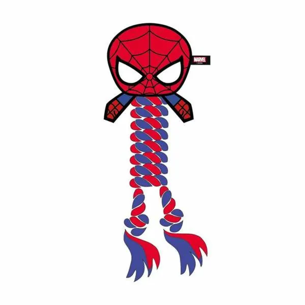 Прорезыватель для зубов для собак Spider-Man Красный 9,5 x 30 x 9,5 cm