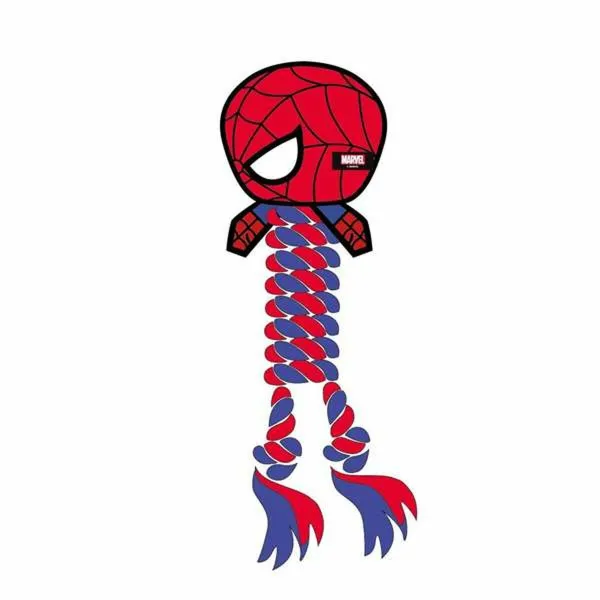 Košļājamā rotaļlieta suņiem Spider-Man Sarkans 9,5 x 30 x 9,5 cm