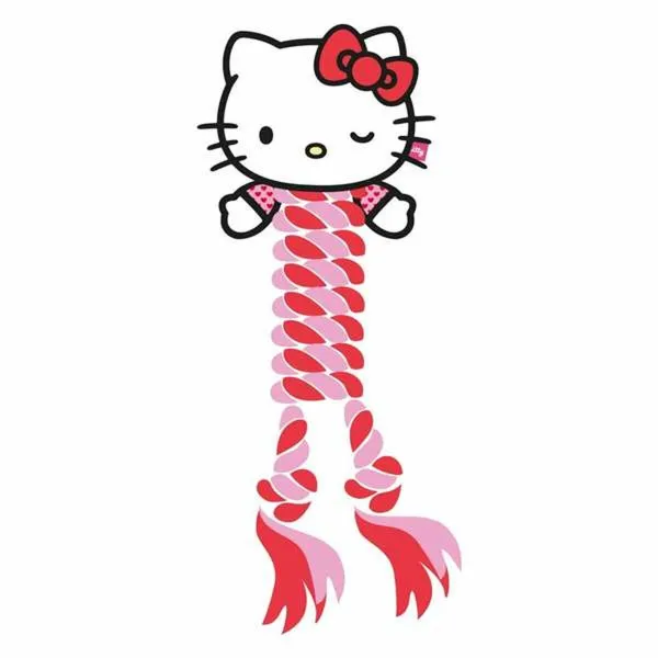 Koiran purulelu Hello Kitty Punainen 9,5 x 30 x 9,5 cm
