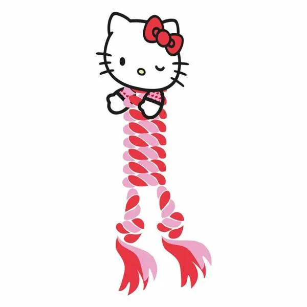 Šunų kramtomasis žaislas Hello Kitty Raudona 9,5 x 30 x 9,5 cm