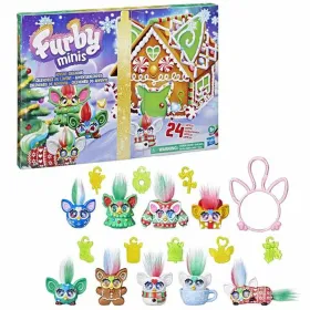 Рождественский календарь Furby Minis полиэстер ABS PoE Разноцветный