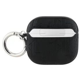 Karl Lagerfeld Monogram Choupette Head - AirPods 4 Case (black)