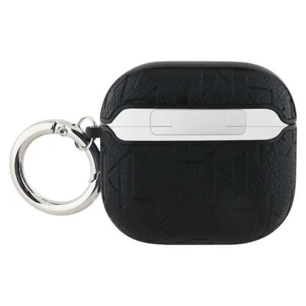 Karl Lagerfeld Monogram Choupette Head - AirPods 4 Case (black)