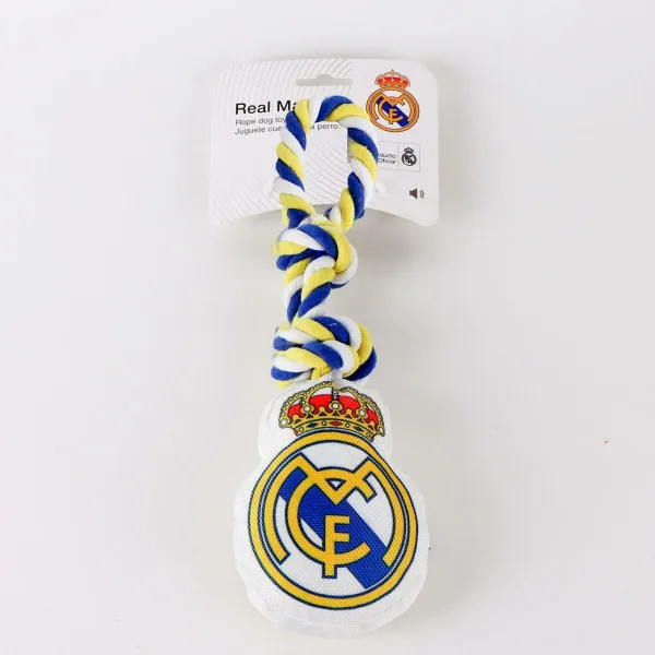 Dog toy Real Madrid C.F. White 15 x 33 x 10 cm