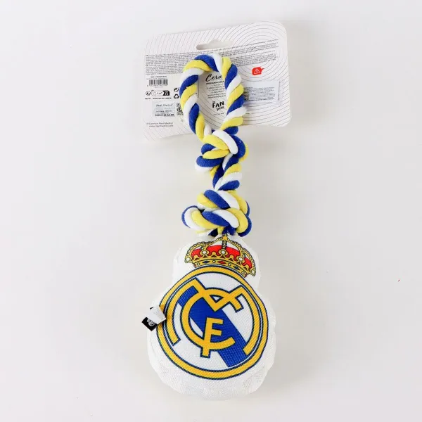 Koiranlelu Real Madrid C.F. Valkoinen 15 x 33 x 10 cm