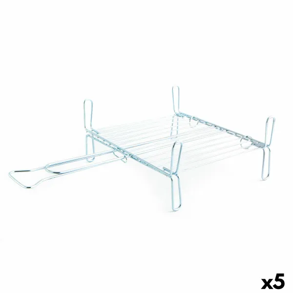 Grilius Quid Prepara Bbq Metalinis Cinkas 30 x 35 cm Dvigubas (5 vnt.)
