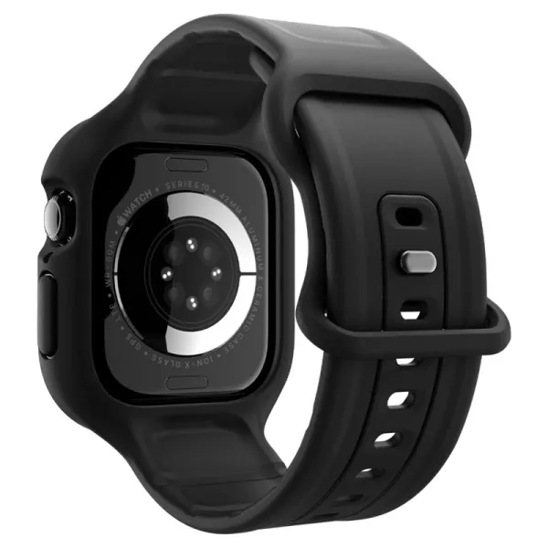 Spigen Vault Pro - Strap with Case for Apple Watch 10 42 mm (Matte Black)