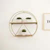 Shelves Vinthera Moa Golden Steel 50 x 12 cm (6 Units)
