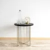 Side table Vinthera Moa Golden Metal 44 x 47,8 cm