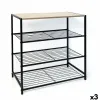 Полка Vinthera Moa Металл Деревянный MDF 60 x 30 x 63,5 cm (3 штук)