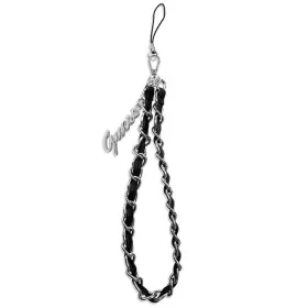 Guess Phone Strap Chain Metal Logo Charms