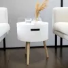 Вспомогательный стол Vinthera Moa Белый Бежевый 38 x 43 cm (4 штук)