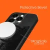 STM Relax Sand MagSafe - Case for iPhone 15 Pro (Black / Grey)