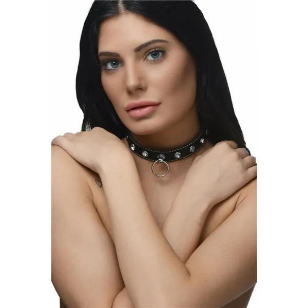 Bondage Collar with Chain XR