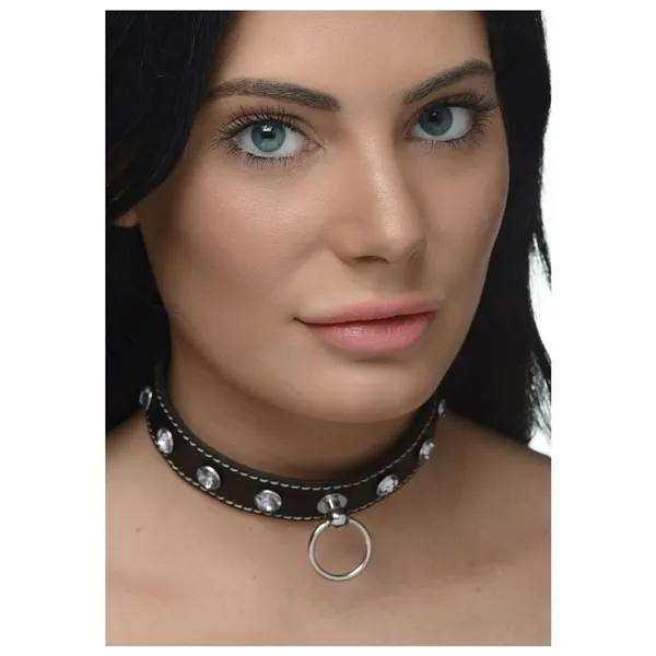 Bondage Collar with Chain XR