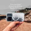 STM Relax Sand MagSafe - Case for iPhone 15 Pro (Black / Grey)
