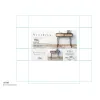 Side table Vinthera Moa Brown Grey 80 x 76 x 30 cm