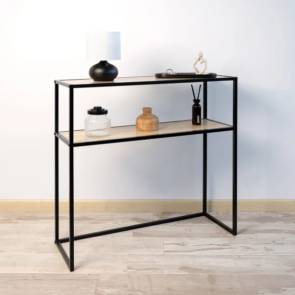 Полка Vinthera Moa Металл Деревянный MDF 78 x 27 x 77 cm (4 штук)