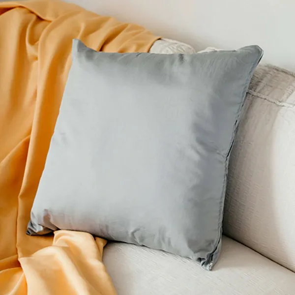 Pagalvėlės užvalkalas Naturals Tencel Pilka (50 x 50 cm)
