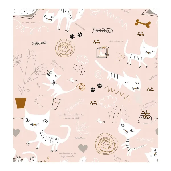 Pussilakana ilman täytettä Panzup Gatos 4 Sänky 180/190 260 x 270 cm