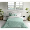 Šiaurės šalių viršelis Naturals FUNDA NORDICA BICOLOR REVERSIBLE Balta Žalia 200 x 200 cm Dvipusis